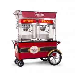Carrinho Gourmet com Pipoqueiras