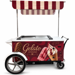Carrinho Gourmet com freezer