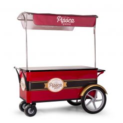 Carrinho Gourmet mesa lisa