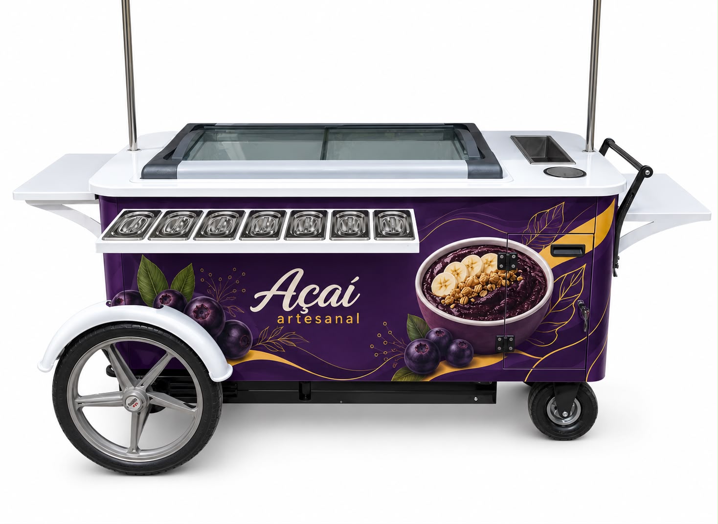 Carrinho grande para Açaí - Imagem 3